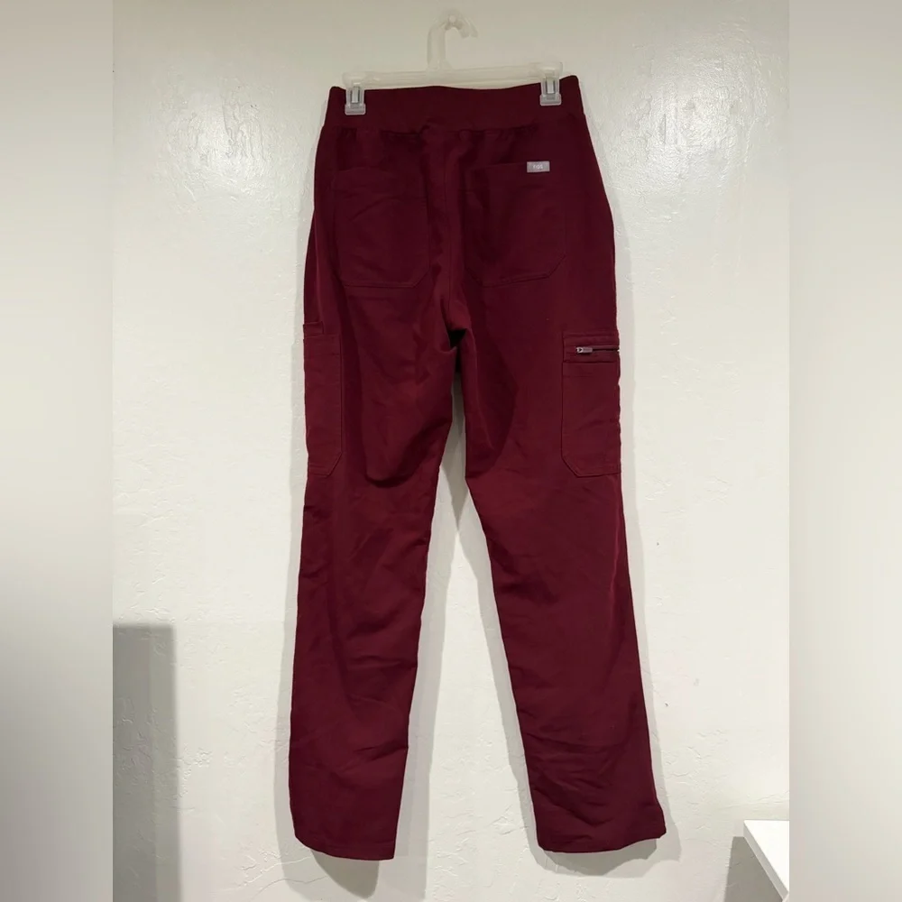 Figs Burgundy Pants size L